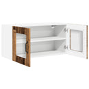 Væglågskab PORTO Gammelt træ 80 x 31 x 40 cm Konstrueret træ