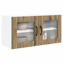 Væglågskab PORTO Artisan Egetræ 80 x 31 x 40 cm Konstrueret træ