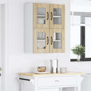 Væglågskab PORTO 2 pcs Sonoma eg 60 x 31 x 40 cm