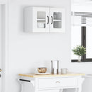Væglågskab PORTO Høj gloss hvid 60 x 31 x 40 cm Konstrueret træ