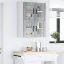 Væglågskab PORTO 2 pcs Grå Sonoma 60 x 31 x 40 cm