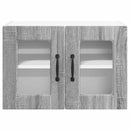 Væglågskab PORTO 2 pcs Grå Sonoma 60 x 31 x 40 cm