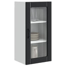 Væglågskab PORTO Sort 40 x 31 x 80 cm Konstrueret træ