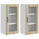 Væglågskab PORTO 2 pcs Sonoma eg 40 x 31 x 80 cm