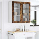 Væglågskab PORTO 2 pcs Røget eg 40 x 31 x 80 cm Konstrueret træ