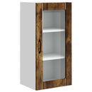Væglågskab PORTO 2 pcs Røget eg 40 x 31 x 80 cm Konstrueret træ