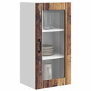 Væglågskab PORTO 2 pcs Gammelt træ 40 x 31 x 80 cm