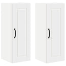 Vægskab PORTO 2 pcs Hvid 30 x 31 x 80 cm Konstrueret træ