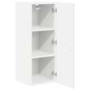 Vægskab PORTO 2 pcs Hvid 30 x 31 x 80 cm Konstrueret træ