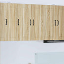 Vægskab PORTO 2 pcs Sonoma eg 30 x 31 x 80 cm Konstrueret træ