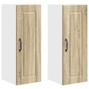 Vægskab PORTO 2 pcs Sonoma eg 30 x 31 x 80 cm Konstrueret træ