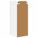 Vægskab PORTO 2 pcs Beton Grå 30 x 31 x 80 cm Konstrueret træ