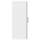Vægskab PORTO 2 pcs Beton Grå 30 x 31 x 80 cm Konstrueret træ