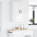 Vægskab PORTO 2 pcs Høj gloss hvid 30 x 31 x 80 cm