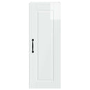 Vægskab PORTO 2 pcs Høj gloss hvid 30 x 31 x 80 cm