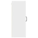 Vægskab PORTO 2 pcs Høj gloss hvid 30 x 31 x 80 cm