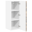 Vægskab PORTO 2 pcs Røget eg 30 x 31 x 80 cm Konstrueret træ