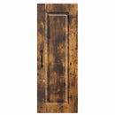 Vægskab PORTO 2 pcs Røget eg 30 x 31 x 80 cm Konstrueret træ