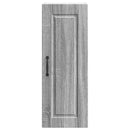 Vægskab PORTO 2 pcs Grå Sonoma 30 x 31 x 80 cm Konstrueret træ