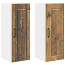 Vægskab PORTO 2 pcs Gammelt træ 30 x 31 x 80 cm Konstrueret træ