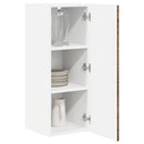 Vægskab PORTO 2 pcs Gammelt træ 30 x 31 x 80 cm Konstrueret træ