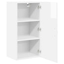 Vægskab PORTO Høj gloss hvid 40 x 31 x 80 cm Konstrueret træ