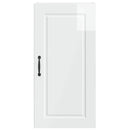 Vægskab PORTO Høj gloss hvid 40 x 31 x 80 cm Konstrueret træ