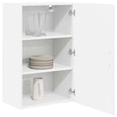 Vægskab PORTO Høj gloss hvid 50 x 31 x 80 cm Konstrueret træ