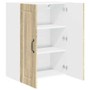 Vægskab PORTO Sonoma eg 60 x 31 x 80 cm Konstrueret træ