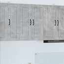 Vægskab PORTO Beton Grå 60 x 31 x 80 cm Konstrueret træ
