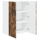 Vægskab PORTO Røget eg 60 x 31 x 80 cm Konstrueret træ
