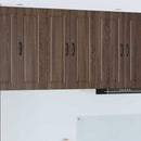 Vægskab PORTO Brun eg 60 x 31 x 80 cm Konstrueret træ