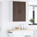 Vægskab PORTO Brun eg 60 x 31 x 80 cm Konstrueret træ