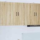 Vægskab PORTO Sonoma eg 80 x 31 x 80 cm Konstrueret træ