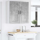 Vægskab PORTO Beton Grå 80 x 31 x 80 cm Konstrueret træ