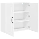 Vægskab PORTO Høj gloss hvid 80 x 31 x 80 cm Konstrueret træ