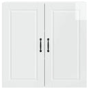 Vægskab PORTO Høj gloss hvid 80 x 31 x 80 cm Konstrueret træ