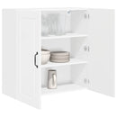 Vægskab PORTO Høj gloss hvid 80 x 31 x 80 cm Konstrueret træ