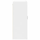 Vægskab PORTO Høj gloss hvid 80 x 31 x 80 cm Konstrueret træ