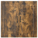 Vægskab PORTO Røget eg 80 x 31 x 80 cm Konstrueret træ