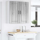Vægskab PORTO Grå Sonoma 80 x 31 x 80 cm Konstrueret træ