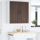 Vægskab PORTO Brun eg 80 x 31 x 80 cm Konstrueret træ