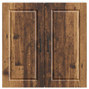 Vægskab PORTO Gammelt træ 80 x 31 x 80 cm Konstrueret træ