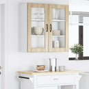Væglågskab PORTO Sonoma eg 80 x 31 x 80 cm Konstrueret træ