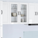 Væglågskab PORTO Høj gloss hvid 80 x 31 x 80 cm Konstrueret træ