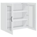 Væglågskab PORTO Høj gloss hvid 80 x 31 x 80 cm Konstrueret træ