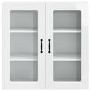 Væglågskab PORTO Høj gloss hvid 80 x 31 x 80 cm Konstrueret træ