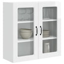 Væglågskab PORTO Høj gloss hvid 80 x 31 x 80 cm Konstrueret træ