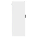 Væglågskab PORTO Høj gloss hvid 80 x 31 x 80 cm Konstrueret træ