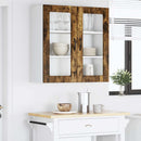 Væglågskab PORTO Røget eg 80 x 31 x 80 cm Konstrueret træ